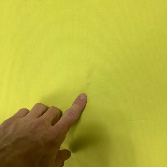 Lululemon Fast and Free Tank Sz Large Yellow Green - Picture 6 of 7